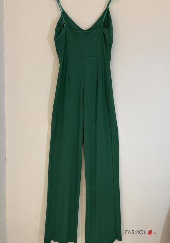 sleeveless Jumpsuit with buttons with v-neck - ph 3