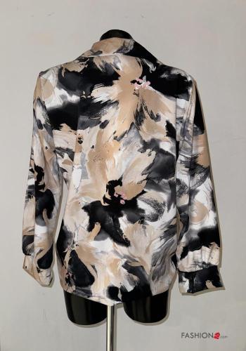 Camicia Fantasia stampata con nodo - ph 3