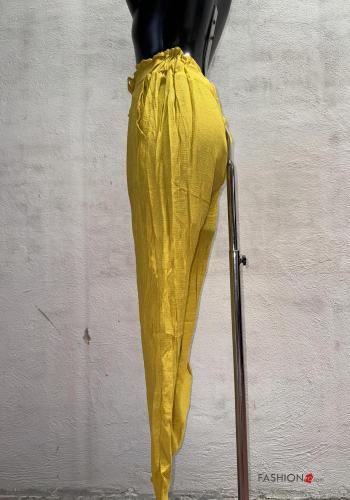 Pantalone in Cotone con tasche con coulisse - ph 2