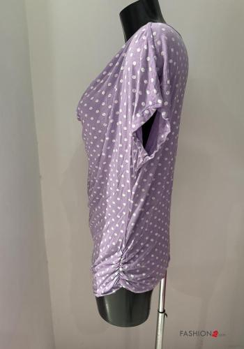 Blusa maniche corte Fantasia pois - ph 2