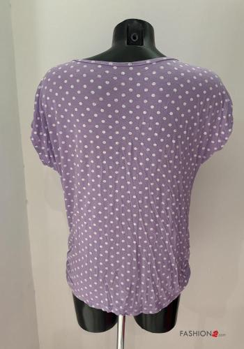 Blusa maniche corte Fantasia pois - ph 3