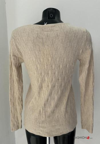 Embroidered long sleeve crew neck Sweater - ph 3