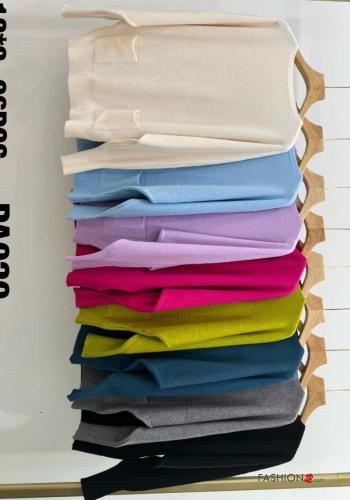 Maglione maniche lunghe con tasche con scollo a barca - ph 4