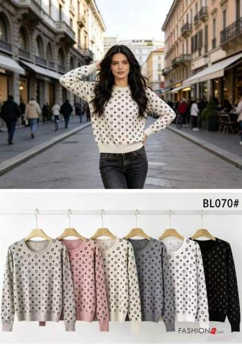 Pull manches longues col rond - ph 1