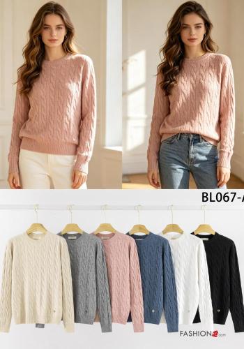 Pull manches longues col rond - ph 1