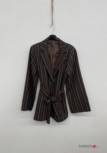 Striped Cotton Blazer - ph 2