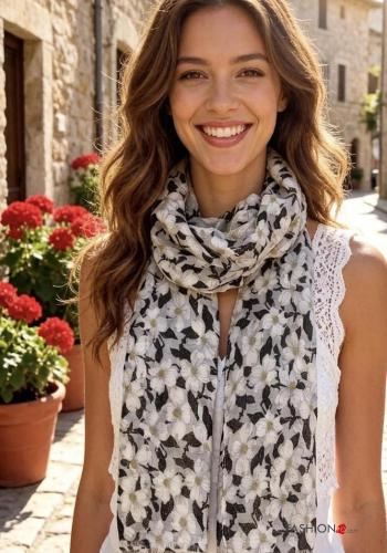 Bufanda Estampado Floral - ph 1