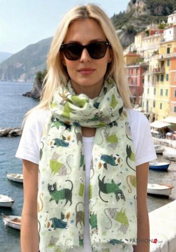 Écharpe Padrão Estampado - ph 1