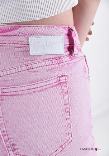 Jeans in Cotton  with pockets Sexy Woman - ph 4