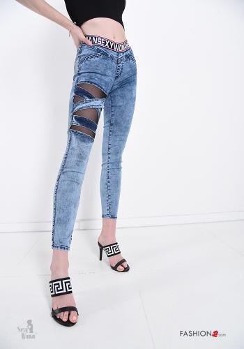 Jeans in Cotton  Sexy Woman - ph 1