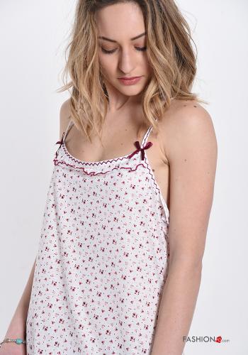 Conjunto de 20 piezas Camisón de Algodón  con moño Estampado floral - ph 6