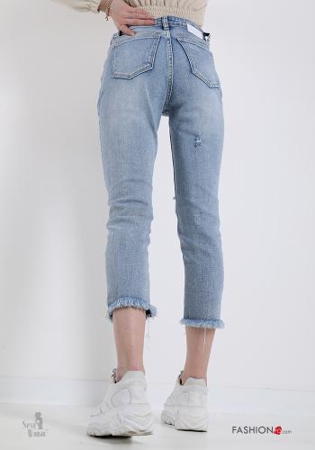 Jeans in Cotton  with pockets Sexy Woman - ph 2