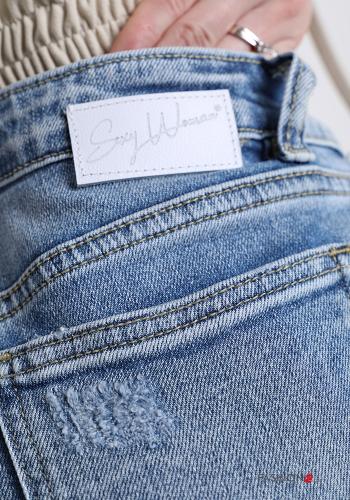 Jeans in Cotton  with pockets Sexy Woman - ph 4