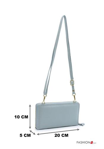 Wallet  with pockets with shoulder strap with zip - ph 2