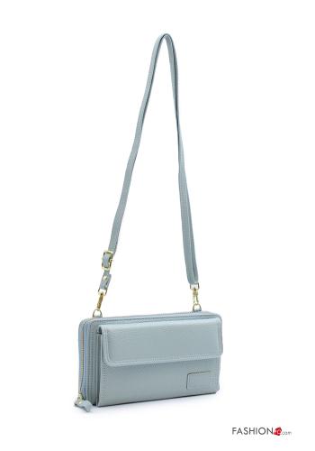 Wallet  with pockets with shoulder strap with zip - ph 1