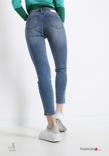 Jeans in Cotton  with pockets Sexy Woman - ph 2