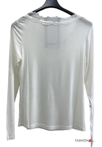 Cashmere Blend Long sleeved top - ph 2