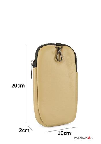 Phone strap with zip with keyring - ph 2