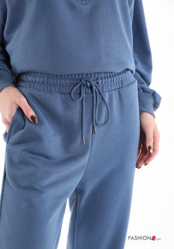 Tuta sportiva in Cotone con tasche con zip - ph 8