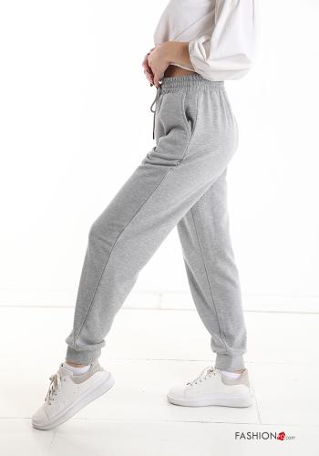 Tuta sportiva in Cotone con tasche con cappuccio - ph 7