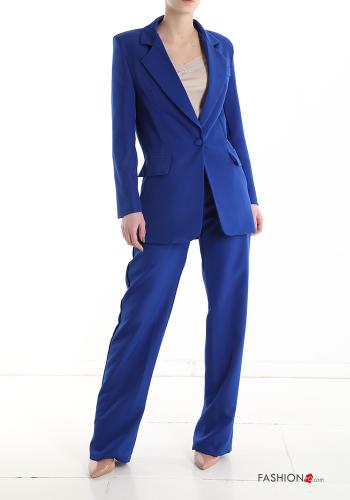 Conjunto con forro con botones con hombreras - ph 1