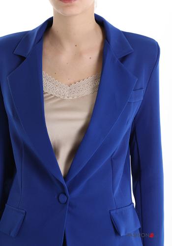 Conjunto con forro con botones con hombreras - ph 5