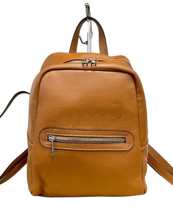 Zaino in Vera pelle con zip - ph 1