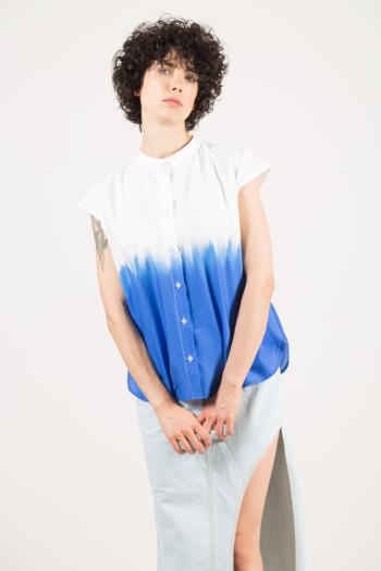 Camicia in Cotone maniche corte con bottoni - ph 1