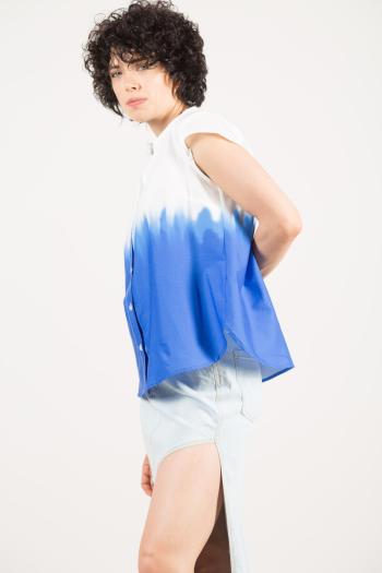 Camicia in Cotone maniche corte con bottoni - ph 3