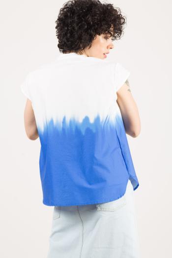 Camicia in Cotone maniche corte con bottoni - ph 4