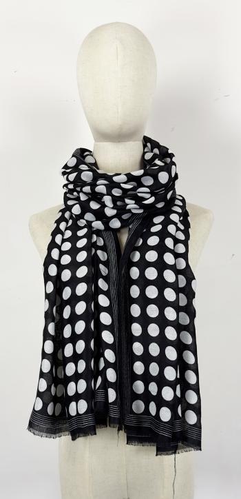 Écharpe Imprimé à pois - ph 1