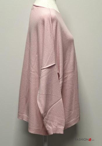 lange ärmel Strickpullover aus Kaschmir-Mischung schulterfrei - ph 3