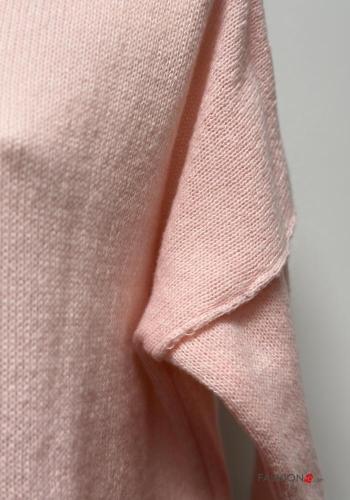 long sleeve crew neck Wool Mix Sweater - ph 3