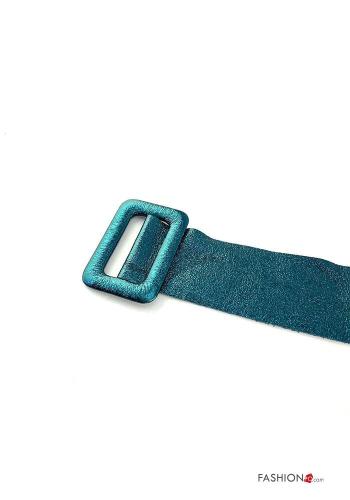 adjustable metallic Genuine Leather Belt - ph 2
