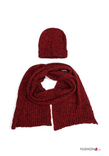 Cappellino in Misto Lana con sciarpa - ph 2