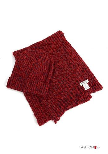 Cappellino in Misto Lana con sciarpa - ph 3
