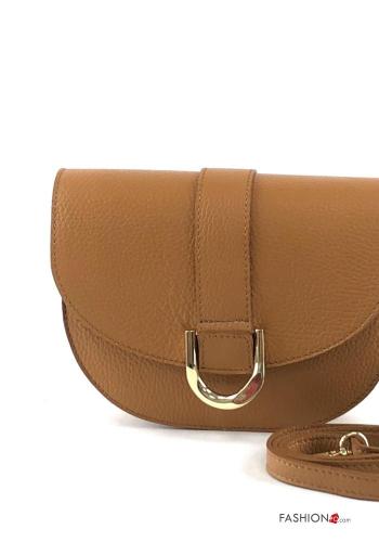 Borsa in Vera pelle con tracolla - ph 2
