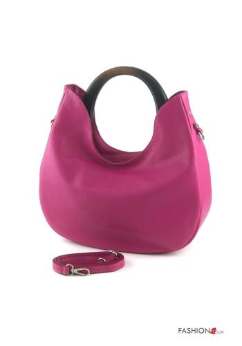 Borsa in Vera pelle con tracolla - ph 2