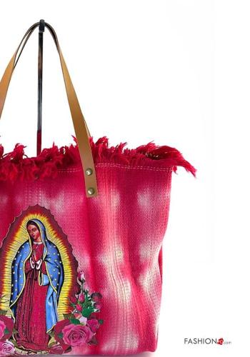 Shopper (Tote) in Cotone Fantasia stampata - ph 2