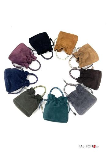 Bolsa de hombro de Cuero Genuino con bandolera - ph 3