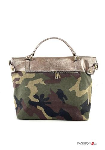 Camouflage print Genuine Leather Bag - ph 2