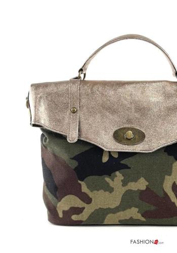 Camouflage print Genuine Leather Bag - ph 3