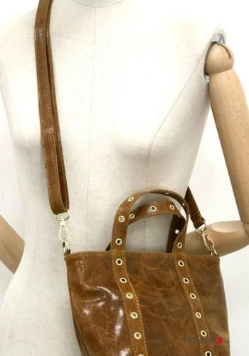 Tasche aus Echtes Leder mit Schultergurt - ph 2