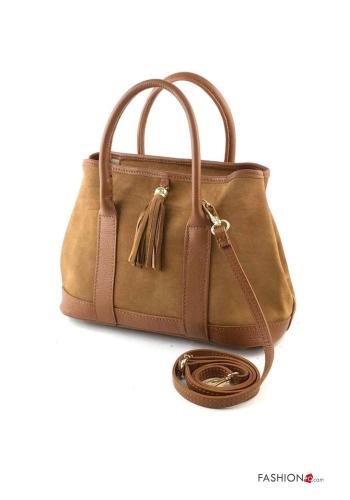 Bolso de Cuero Genuino con bandolera - ph 2