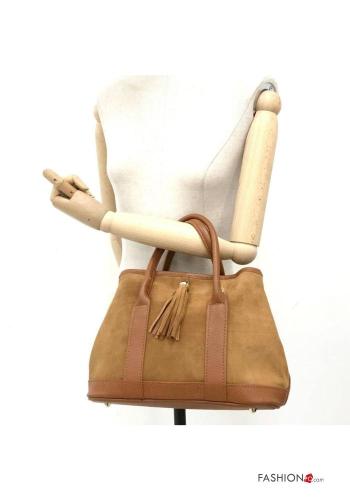 Bolso de Cuero Genuino con bandolera - ph 3