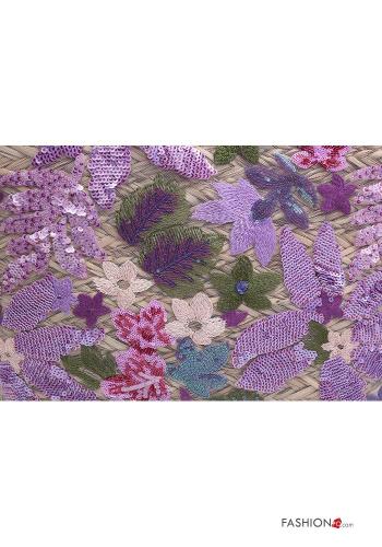 Embroidered beach Bag with sequins - ph 3