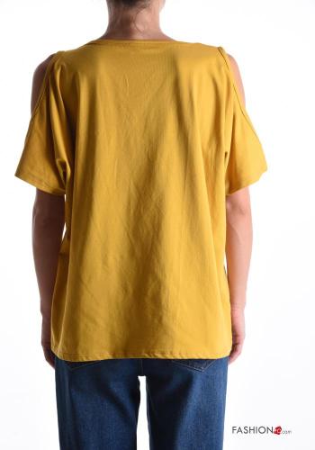 T-shirt de Algodón manga corta cuello redondo - ph 2