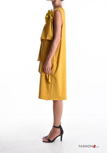 Abito in Cotone senza maniche con balze - ph 3