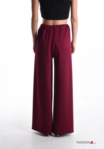 wide leg lange Hose mit gummizug - ph 2