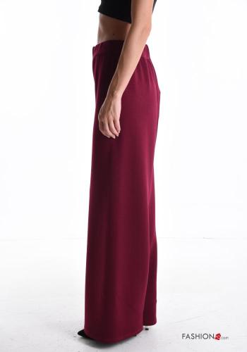 wide leg lange Hose mit gummizug - ph 3